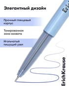 Набор шариковых ручек ErichKrause Slender Stick Milky, 4 штуки, узел 0.7 мм, синий 11028483 - фото 10128147