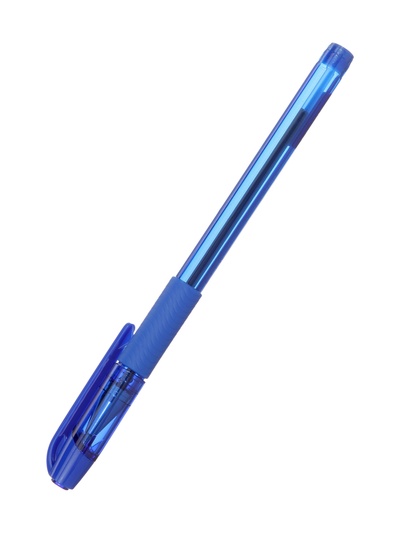 Ручка шариковая ErichKrause Star Stick Grip, узел 1.2 мм, синяя