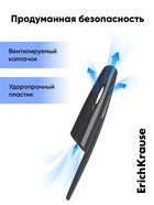Ручка гелевая ErichKrause R=301 Gel Stick Classic, узел 0.5 мм, чёрная - Фото 8