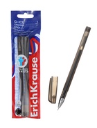 Набор гелевых ручек ErichKrause G-Ice Stick Original, 3 штуки, узел 0.5 мм, чёрный - Фото 8