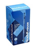 Ручка гелевая ErichKrause G-Tone Stick Original, узел 0.5 мм, синяя (50 шт) - фото 809680017