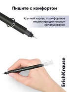Набор ручек-роллеров ErichKrause Balance Stick, 3 штуки, узел 0.5 мм, чёрный - Фото 6