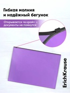 Zip-пакет A5 + ErichKrause Fizzy Vivid, полупрозрачный, пластиковый, МИКС (12 шт) - фото 809668849