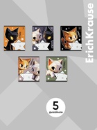 Тетрадь 12 листов в линейку ErichKrause CatPix, МИКС (10 шт) - фото 809668958