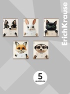 Тетрадь 12 листов в линейку ErichKrause Note Friends, МИКС (10 шт) - фото 809669012