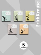 Тетрадь 24 листа в линейку ErichKrause Funny Bunny, МИКС (10 шт) - фото 809669142