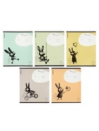 Тетрадь 24 листа в линейку ErichKrause Funny Bunny, МИКС (10 шт) - фото 809669144