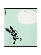 Тетрадь 24 листа в линейку ErichKrause Funny Bunny, МИКС (10 шт) - фото 809669145