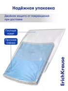 Тетрадь 12 листов в линейку ErichKrause CoverPro fizzy, голубая - Фото 9