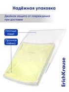 Тетрадь 12 листов в линейку ErichKrause CoverPro fizzy, жёлтая - Фото 9