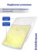 Тетрадь 18 листов в линейку ErichKrause CoverPro fizzy, жёлтая - Фото 9