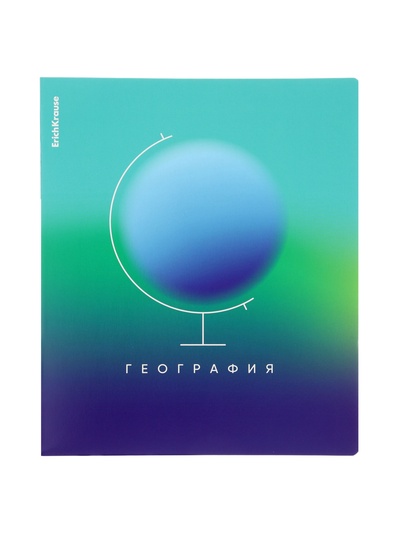 Тетрадь 36 листов в клетку «География» ErichKrause Gradient