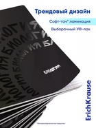 Комплект тетрадей 48 листов в клетку/линейку ErichKrause Noir, 12 штук - фото 809669785