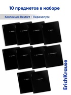 Комплект тетрадей 48 листов в клетку/линейку ErichKrause Restart, 10 штук - фото 809669811