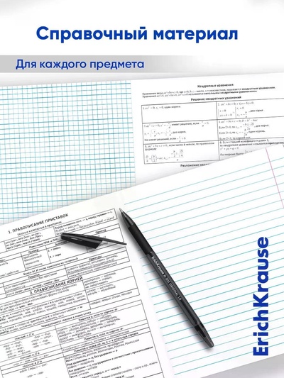 Комплект тетрадей 48 листов в клетку/линейку ErichKrause Restart, 10 штук