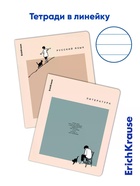 Комплект тетрадей 48 листов в клетку/линейку ErichKrause Study Buddy, 12 штук - фото 809669819