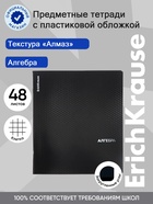 Тетрадь 48 листов в клетку «Алгебра» Erich Krause Black Diamond 11028693