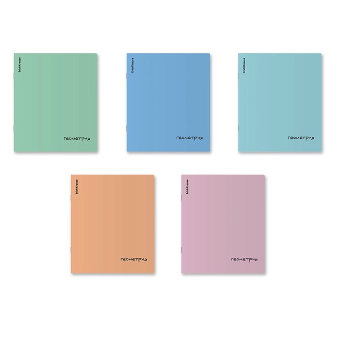 Тетрадь 48л кл Геометрия, ErichKrause Dream, обл.пластик МИКС