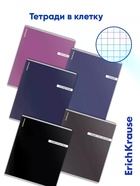 Комплект тетрадей 48 листов в клетку/линейку ErichKrause CoverPro Photon, 12 штук 11028728 - фото 10128825