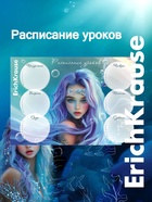 Расписание уроков A4, ErichKrause Aquamarine - Фото 1