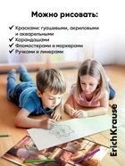 Альбом для рисования А4 Erich Krause Prima Cat, 8 листов, на скобе, МИКС - Фото 3