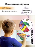Альбом для рисования А4 Erich Krause Prima Cat, 8 листов, на скобе, МИКС - Фото 4