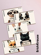 Альбом для рисования А4 Erich Krause Note Friends, 8 листов, на скобе, МИКС - Фото 2