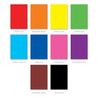 Бумага цветная А4 ErichKrause Jolly Friends, 10 листов, 10 цветов, односторонняя, на клею - Фото 3