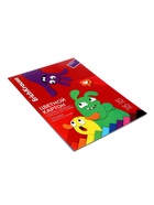 Картон цветной А4 ErichKrause Jolly Friends, 10 листов, 10 цветов, на клею 11028772