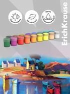 Акриловые краски 18 цветов ErichKrause Art Spirit, 20 мл - фото 809670134