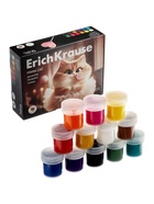 Гуашь 12 цветов ErichKrause Prima Cat, 17 мл - фото 809681272