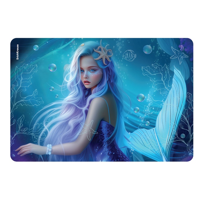 Подкладка настольная А3 ErichKrause Aquamarine, пластик