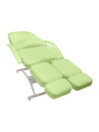 Кресло педикюрное «Гармония 1» обивка анатомическая, гидравлика, салатовое - Фото 2