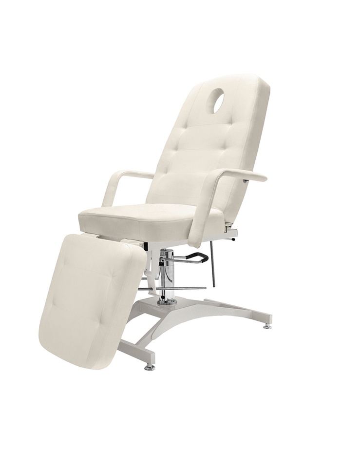 Кресло косметологическое «Гармония 1», обивка ЛЮКС-2, гидравлика, бежевое - Фото 1