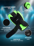 УЦЕНКА Перчатки боксёрские FIGHT EMPIRE, размер 14 oz, салатовые - Фото 2