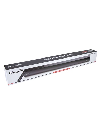 Акустическая система ELTRONIC SOUND SLICK 3, саундбар, чёрная, 30-65