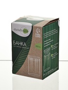 УЦЕНКА Банка для сыпучих продуктов с бамбуковой крышкой «Эко», 950 мл, 10×15.5 см, стекло, прозрачная - Фото 4