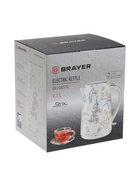 Чайник BRAYER 1083BR-YE, электрический, 2200 Вт, 1.7 л, нержавеющая сталь, автоотключение - Фото 9