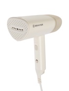 Отпариватель BRAYER 4130BR, ручной, 1200Вт, 100мл, 18 г/мин, 1.9м, бежевый - фото 809671125