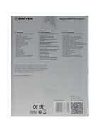 Льдогенератор BRAYER 6303BR, 110 Вт, 0.55 л, 12 кг/сут, цилиндр, таймер, черный - фото 809671159