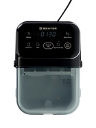 Льдогенератор BRAYER 6303BR, 110 Вт, 0.55 л, 12 кг/сут, цилиндр, таймер, черный - фото 809671150