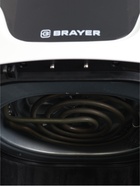 Аэрогриль BRAYER 2036BR, 1500Вт, 5л, 7 программ, 200°С, LCD-дисплей таймер, решетка, белый - фото 809671164