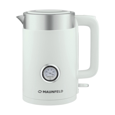 УЦЕНКА Чайник MAUNFELD MFK-631BL, металл, 1.7 л, 2200 Вт, голубой