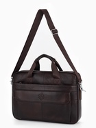 Сумка мужская FL 9036B 40*9*29, отд на молнии, 3 н/к, коричневый 11033846