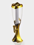 УЦЕНКА Башня пивная "Вавилон голд" 3л, 17х19х59 см, цвет золотой - Фото 1