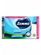 Полотенца бумажные ZEMMA «Стандарт» 2 слоя, 4 рулона - фото 809681653