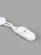 Держатель для пустышки, силикон, 2 шт., цвет белый/бежевый M&B 10892616