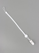 Держатель для пустышки, силикон, 2 шт., цвет белый/розовый M&B 10892617