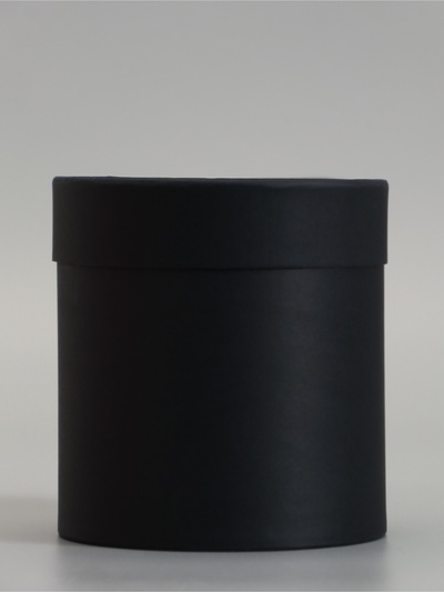 Коробка подарочная, завальцованная «Чёрная», 14×14 см