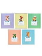 Тетрадь 18 листов в клетку Calligrata KIDS, блок №2, 5 В МИКС 10991165